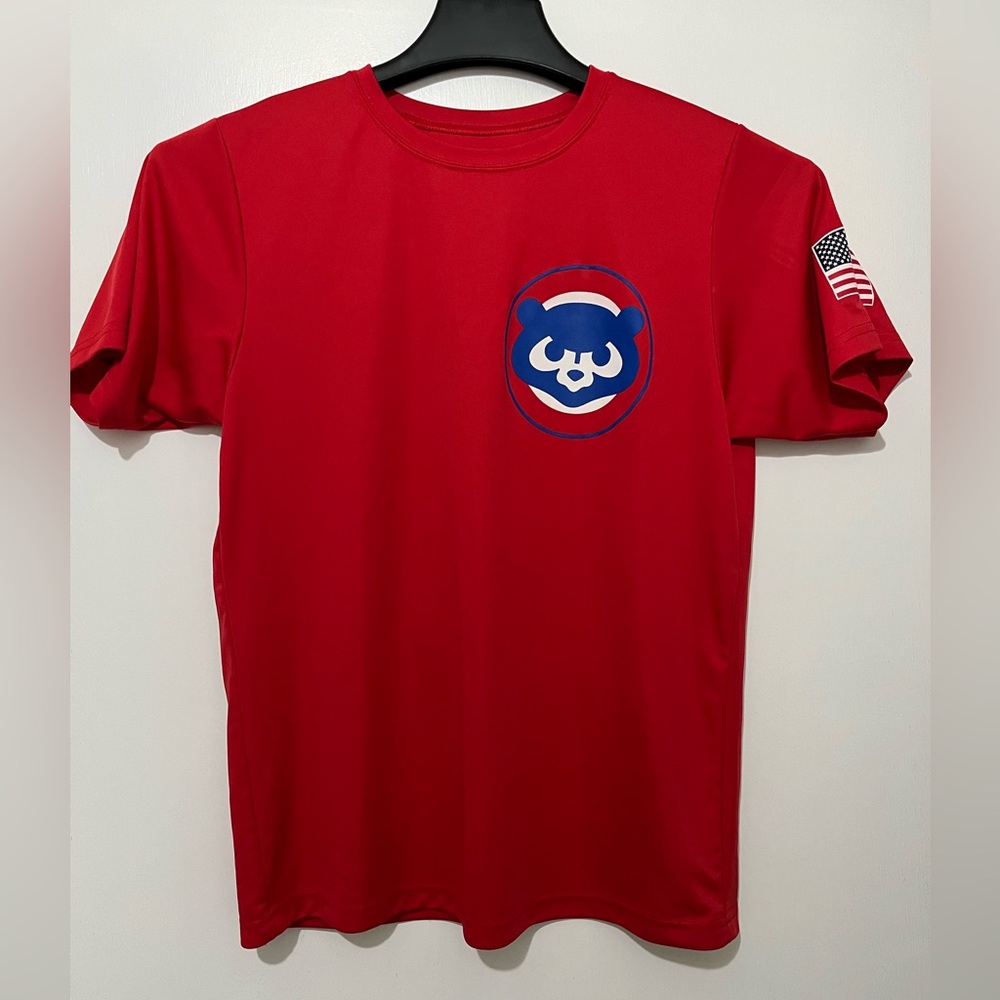 EUC Chicago Cubs Red Graphic YOUTH T-Shirt - Size L
